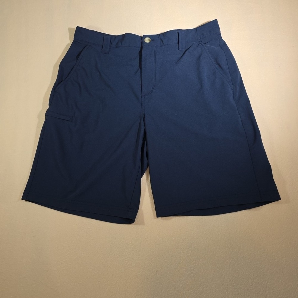 Colombia PGF Navy 34w Fishing‎ Golfing Shorts
